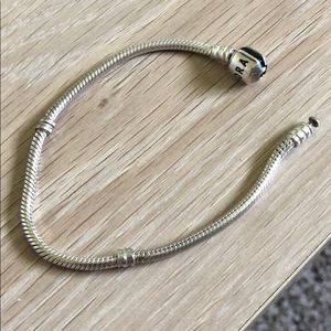 Pandora bracelet with charms